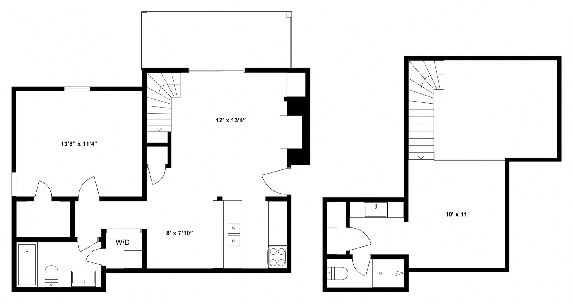 Gardenview Loft Floor Plan